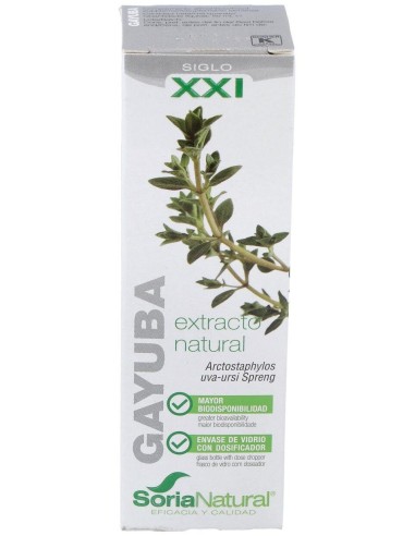 Ext. Gayuba Xxi 50Ml. S/Al de Soria Natural