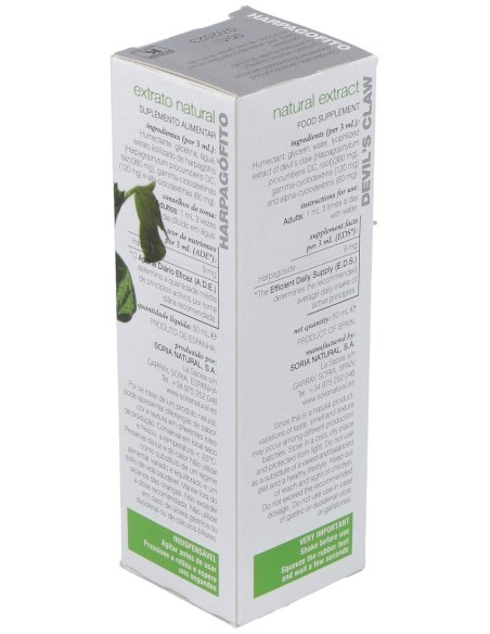 Ext. Harpagofito Xxi 50Ml. S/Al de Soria Natural