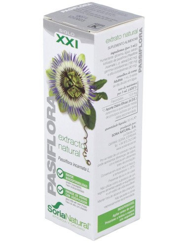 Ext. Pasiflora Xxi 50Ml. S/Al de Soria Natural