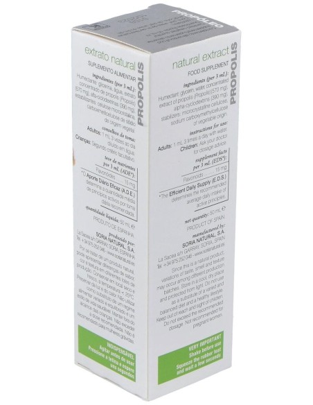 Ext. Propoleo Xxi 50Ml. S/Al de Soria Natural