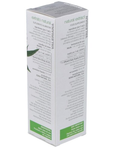 Ext. Valeriana Xxi 50Ml. S/Al de Soria Natural
