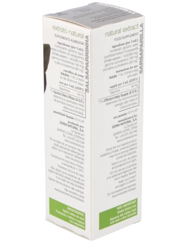 Zarzaparrilla Xxi 50Ml. S/Al de Soria Natural.