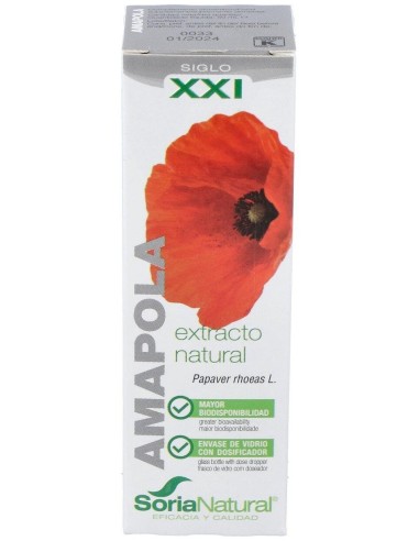 Ext. Amapola Xxi 50Ml. S/Al de Soria Natural