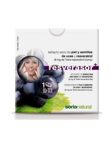 Resverasor Plus 28Comp. de Soria Natural