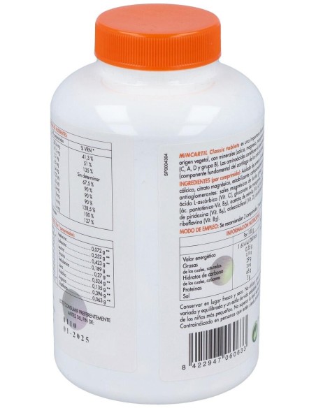 Mincartil Clasic 180Comp. de Soria Natural