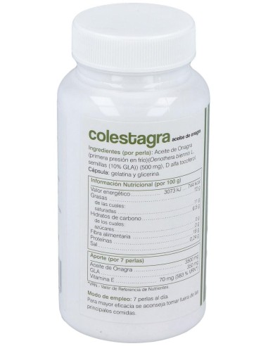 Aceite De Onagra Colestagra 100Perlas de Soria Natural