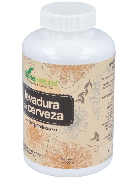Levadura De Cerveza 500Comp. de Soria Natural