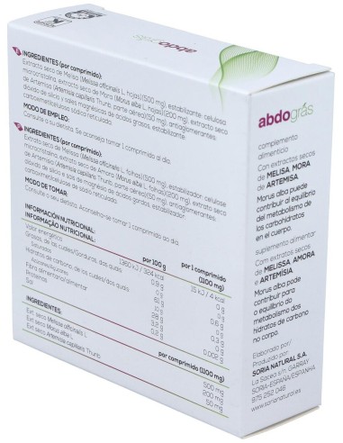 Abdogras 28Compr. de Soria Natural