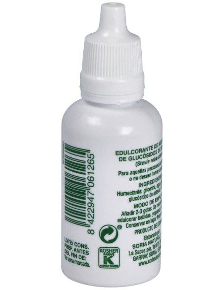 Steviat Edulcorante 30Ml. de Soria Natural