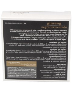 Ginseng Negro Fermentado 24Cap. de Soria Natural 2