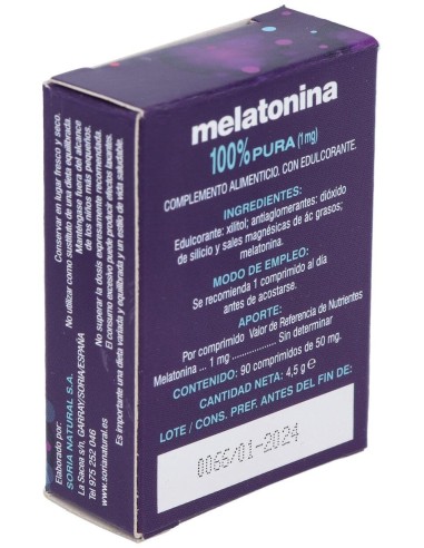 Melatonina 90Comp. de Soria Natural