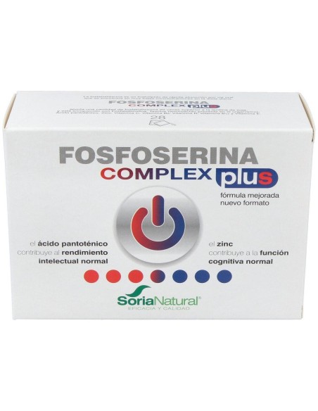 Fosfoserina Complex Plus 28Sbrs. de Soria Natural