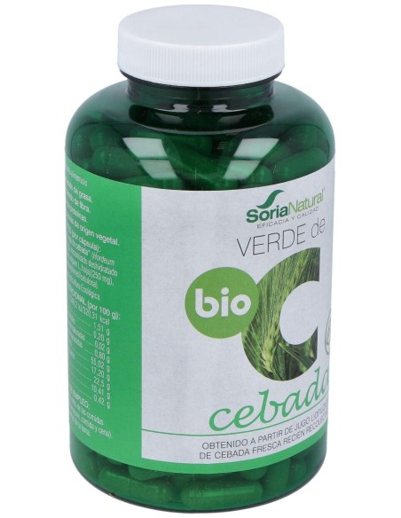 Verde De Cebada 240Cap. de Soria Natural