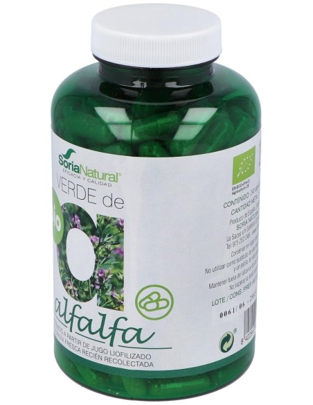 Verde De Alfalfa 240Cap. de Soria Natural