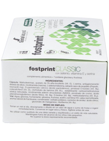 Fost Print Classic 20Viales Nueva Formula de Soria Natural