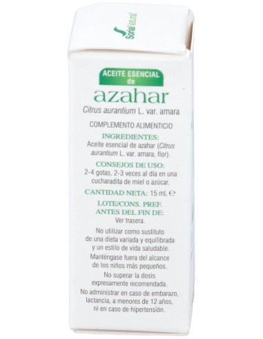 Esencia Azahar 15Cc de Soria Natural