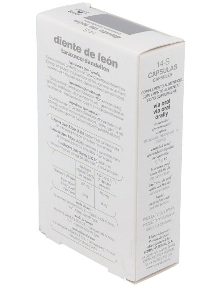 Cap.S 14 Diente Leon Xxi 30Cap. de Soria Natural