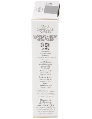 Cap.S 30 Propoleo Xxi 30Cap. de Soria Natural