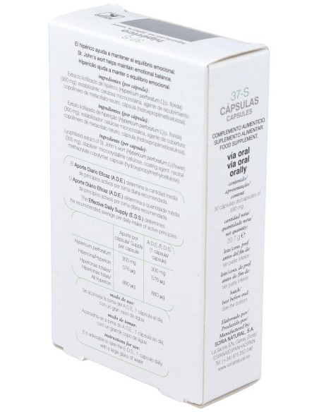 Cap.S-37 Hiperico Xxi 30Cap. de Soria Natural