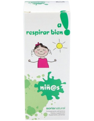 A Respirar Bien Niñ@S Jarabe 150Ml. de Soria Natural