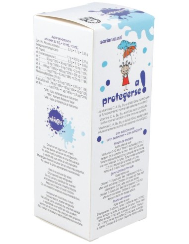 A Protegerse Niñ@S Jarabe 150Ml. de Soria Natural