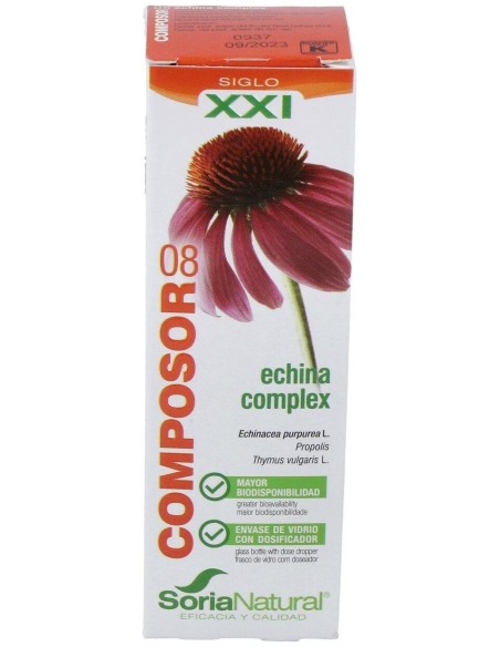 Composor 08 Echina Complex Xxi 50Ml. de Soria Natural