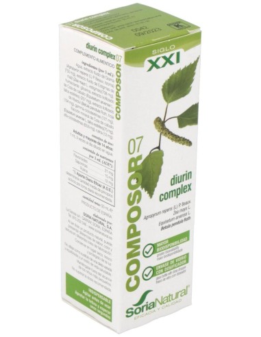 Composor 07 Diurin Complex Xxi 50Ml. de Soria Natural