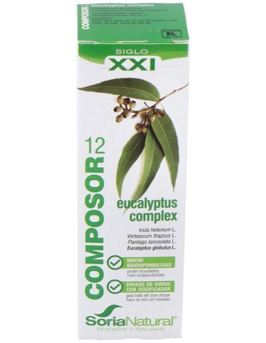 Composor 12 Eucalyptus Complex Xxi 50Ml. de Soria Natural
