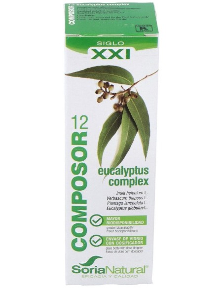 Composor 12 Eucalyptus Complex Xxi 50Ml. de Soria Natural