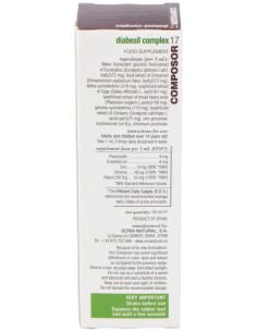 Composor 17 Diabesil Complex Xxi 50Ml. de Soria Natural 2