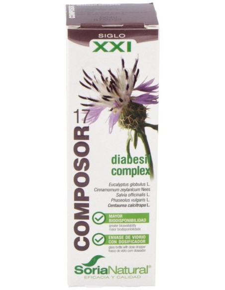 Composor 17 Diabesil Complex Xxi 50Ml. de Soria Natural