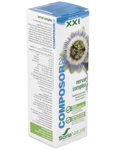 Composor 28 Nerval Complex Xxi 50Ml. de Soria Natural