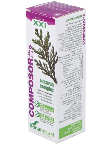 Composor 40 Circuven Complex Xxi 50Ml. de Soria Natural