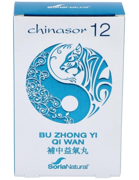 Chinasor 12 Bu Zhong Yi Qi Wan 30Comp. de Soria Natural