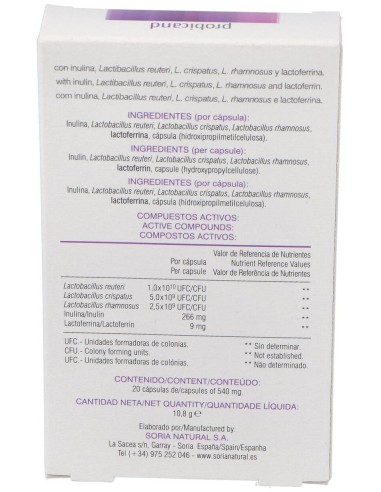 Probicand 20Cap. de Soria Natural