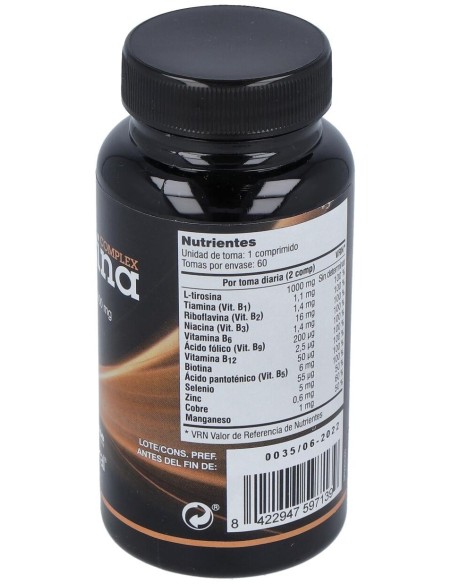 Tirosina Complex 1000Mg. 60Comp. de Mgdose