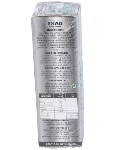 Enad Elixir Mental 50Ml. de Nale