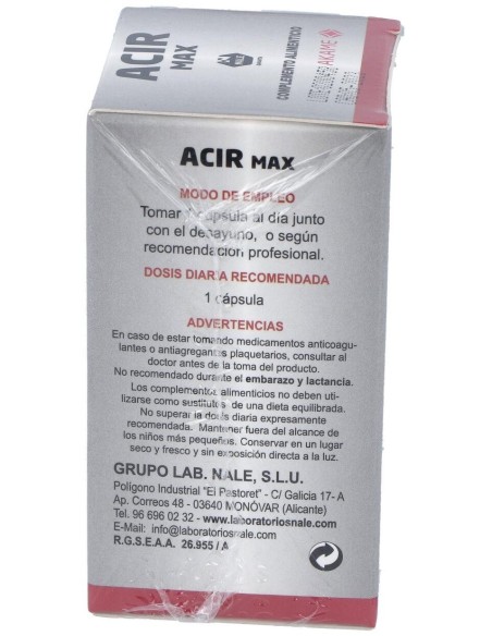 Acir Max 60 Cápsulas  Akame