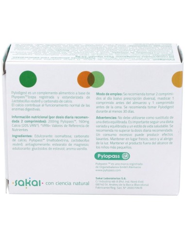 Pylodigest Pylopass 60Comp.Mast. de Sakai