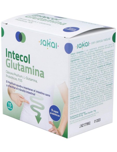 Intecol Glutamina 15Sbrs. de Sakai