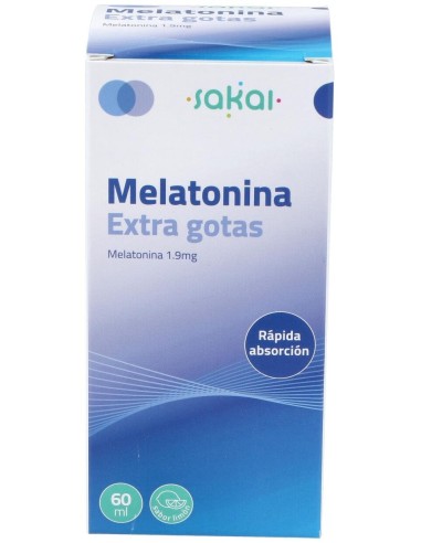 Melatonina Extra Gotas 60Ml. de Sakai
