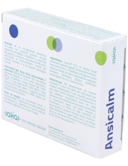 Ansicalm 30Cap. de Sakai