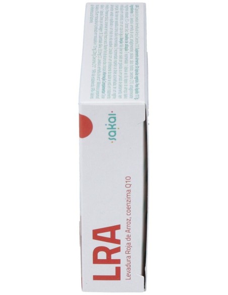 Lra Levadura Roja De Arroz + Q10 30Cap. de Sakai