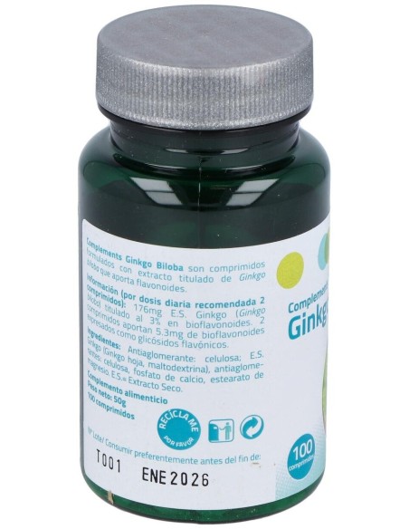 Ginkgo Biloba 100Comp. de Sakai