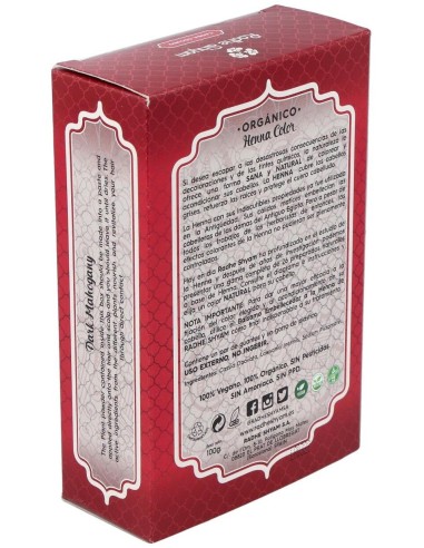 Henna Polvo Caoba Oscuro 100Gr. de Radhe Shyam