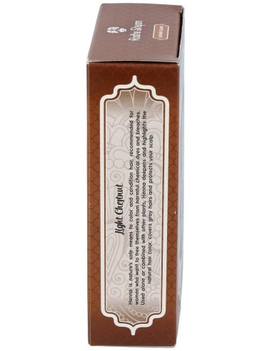 Henna Polvo Castaño Claro 100Gr. de Radhe Shyam