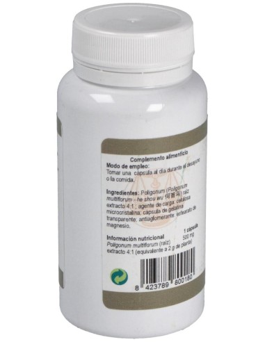 Poligonum Multiflorum (Fo-Ti) 500Mg. 90Cap. de Ortocel Nutri-Therapy