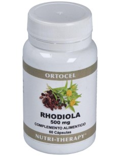 Rhodiola 500Mg. 60Cap. de Ortocel Nutri-Therapy 2