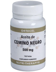 Aceite De Comino Negro 500Mg. 100Perlas de Ortocel Nutri-Therapy 2
