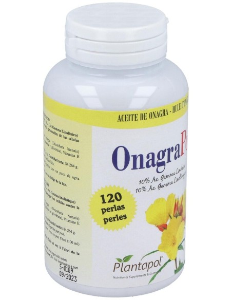 Onagrapol (Aceite De Onagra) 500Mg. 120Perlas de Plantapol